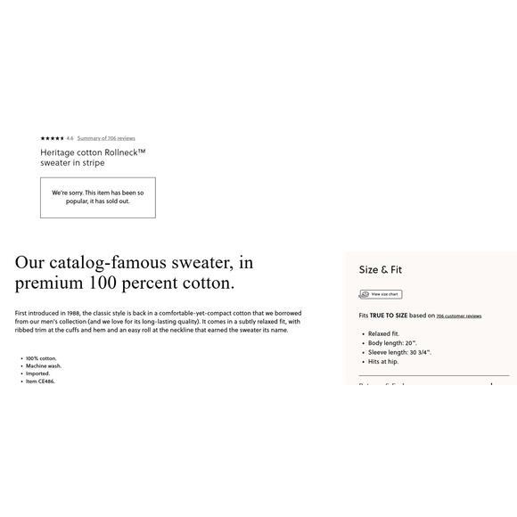 J. Crew Rollneck Red and Blue Striped  Sweater NWOT - Picture 9 of 9